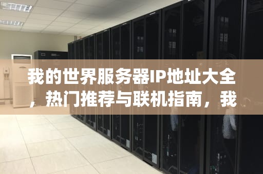 我的世界服务器IP地址大全，热门推荐与联机指南，我的世界服务器ip地址大全1.8.9(PCL LL)