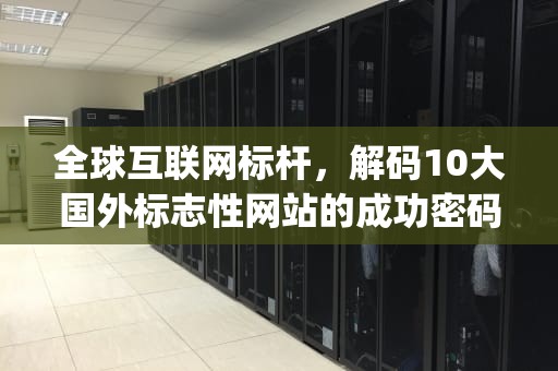 全球互联网标杆，解码10大国外标志性网站的成功密码与时代启示，国外标志网站logo