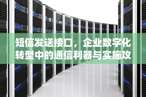 短信发送接口，企业数字化转型中的通信利器与实施攻略，短信发送接口api