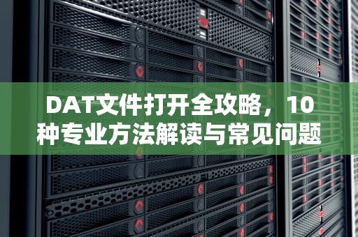 DAT文件打开全攻略，10种专业方法解读与常见问题解决方案，DAT文件打开方式