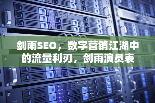 剑雨SEO，数字营销江湖中的流量利刃，剑雨演员表