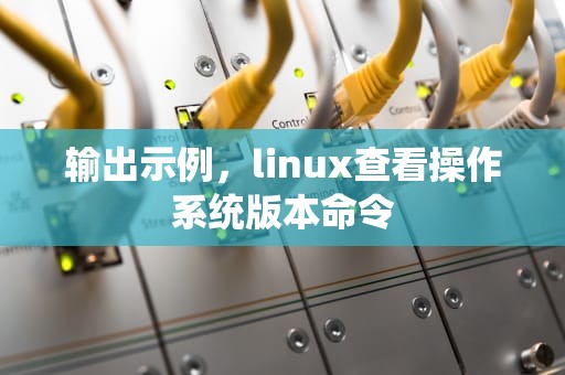 输出示例，linux查看操作系统版本命令