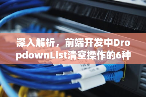 深入解析，前端开发中DropdownList清空操作的6种实现方案及最佳实践，dropdownlist怎么清空