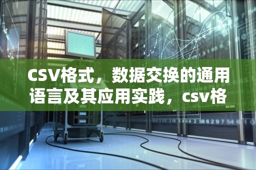 CSV格式，数据交换的通用语言及其应用实践，csv格式是什么文件