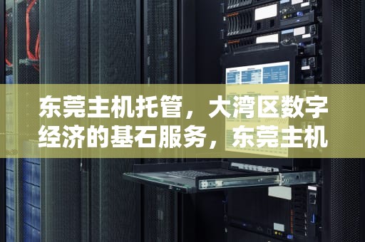 东莞主机托管，大湾区数字经济的基石服务，东莞主机托管公司