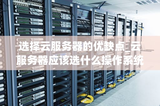 选择云服务器的优缺点_云服务器应该选什么操作系统_云服务器的优缺点分析