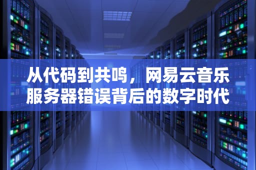 从代码到共鸣，网易云音乐服务器错误背后的数字时代脆弱性，网易云音乐服务器错误502