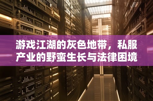 游戏江湖的灰色地带，私服产业的野蛮生长与法律困境，开传奇一条龙价格