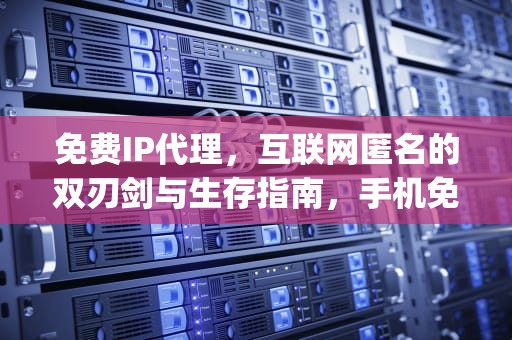 免费IP代理，互联网匿名的双刃剑与生存指南，手机免费ip代理
