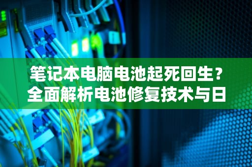 笔记本电脑电池起死回生？全面解析电池修复技术与日常维护指南，笔记本电脑电池修复方法视频