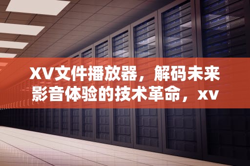 XV文件播放器，解码未来影音体验的技术革命，xv文件怎么播放