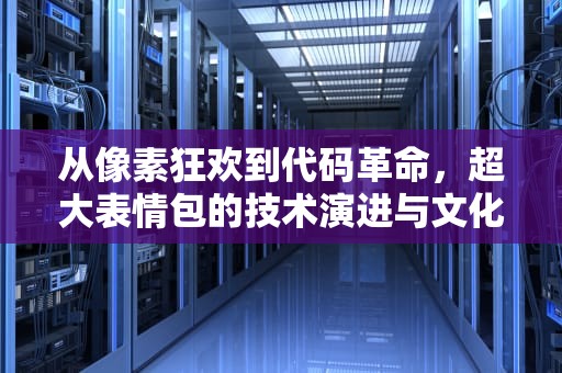 从像素狂欢到代码革命，超大表情包的技术演进与文化解码，超大表情包代码QQ复制