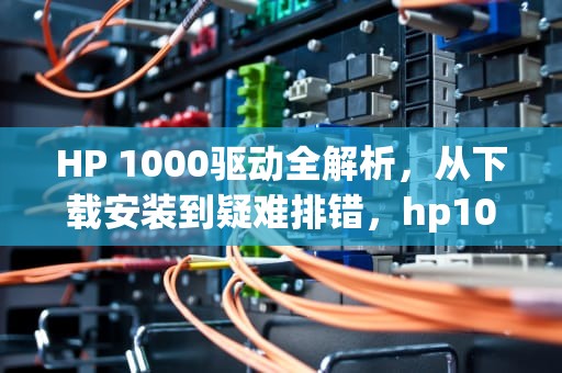 HP 1000驱动全解析，从下载安装到疑难排错，hp1000驱动官方下载