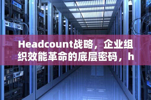 Headcount战略，企业组织效能革命的底层密码，headcount职场术语