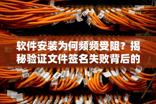 软件安装为何频频受阻?揭秘验证文件签名失败背后的技术危机,验证安装文件签名失败 该次安装未能成功 软件安装为何频频受阻?揭秘验证文件签名失败背后的技术危机,验证安装文件签名失败 该次安装未能成功