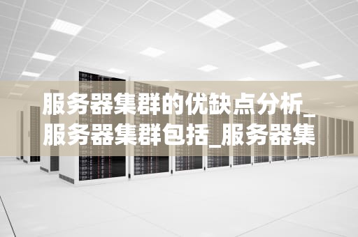 服务器集群的优缺点分析_服务器集群包括_服务器集群的优缺点分析