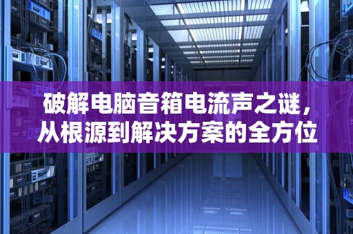 破解电脑音箱电流声之谜，从根源到解决方案的全方位指南，电脑音箱有电流声怎么解决