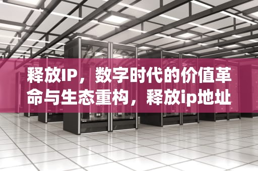 释放IP，数字时代的价值革命与生态重构，释放ip地址的cmd命令