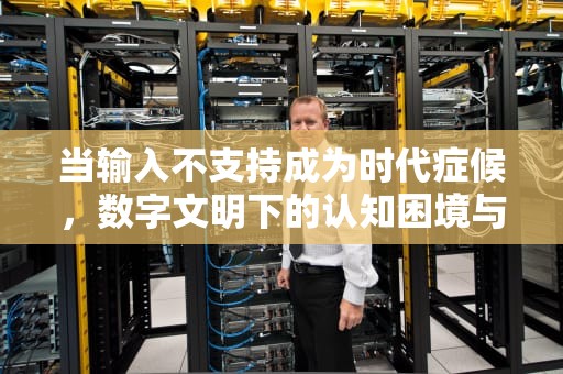 当输入不支持成为时代症候，数字文明下的认知困境与破局之道，输入不支持 黑屏怎么办
