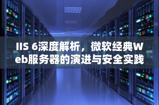 IIS 6深度解析，微软经典Web服务器的演进与安全实践，iis6网站首次加载慢