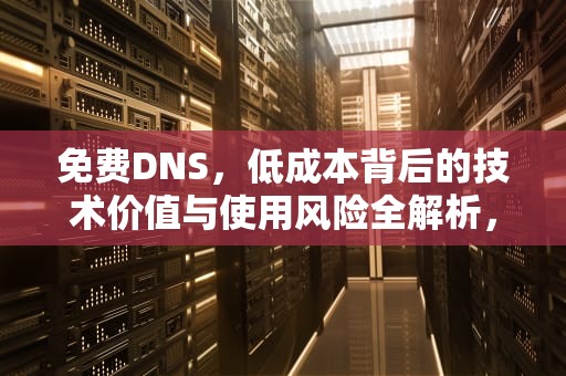 免费DNS，低成本背后的技术价值与使用风险全解析，免费dns解析服务器地址