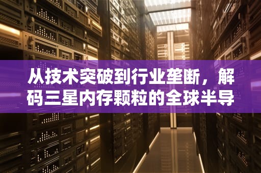 从技术突破到行业垄断，解码三星内存颗粒的全球半导体霸主之路，三星内存颗粒编号含义