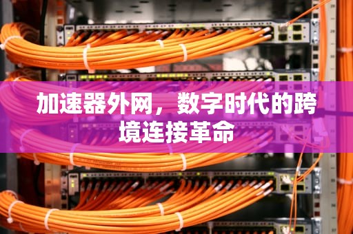 加速器外网，数字时代的跨境连接革命