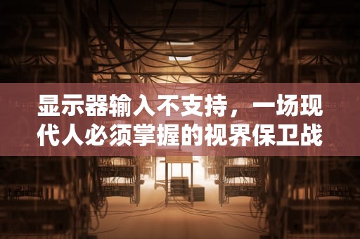 显示器输入不支持，一场现代人必须掌握的视界保卫战，显示器输入不支持漂浮如何解决