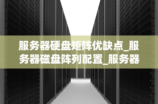 服务器硬盘矩阵优缺点_服务器磁盘阵列配置_服务器硬盘矩阵的优缺点