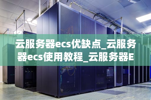 云服务器ecs优缺点_云服务器ecs使用教程_云服务器ECS的优缺点分析