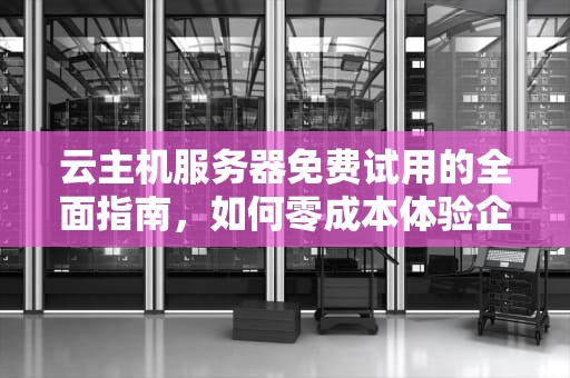云主机服务器免费试用的全面指南，如何零成本体验企业级算力？免费云服务器主机永久使用