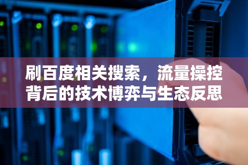 刷百度相关搜索，流量操控背后的技术博弈与生态反思，百度搜索刷顶