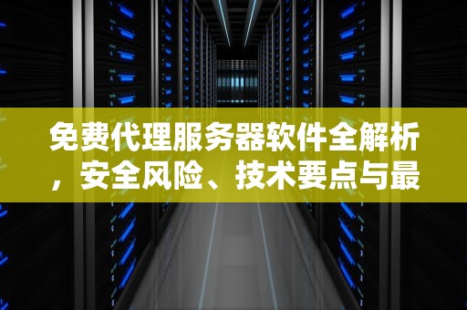 免费代理服务器软件全解析，安全风险、技术要点与最佳实践，免费代理服务器软件2024
