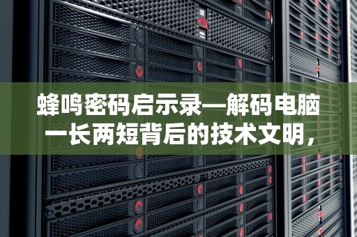 蜂鸣密码启示录—解码电脑一长两短背后的技术文明，电脑一长两短开不了机
