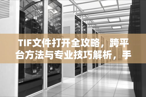 TIF文件打开全攻略，跨平台方法与专业技巧解析，手机tif文件怎么打开