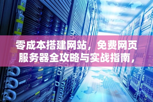 零成本搭建网站，免费网页服务器全攻略与实战指南，免费网页服务器有哪些