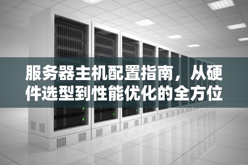 服务器主机配置指南，从硬件选型到性能优化的全方位解析，服务器主机配置推荐