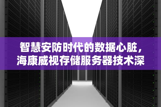 智慧安防时代的数据心脏，海康威视存储服务器技术深度解析，海康威视存储服务器管理端口地址