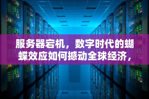 服务器宕机，数字时代的蝴蝶效应如何撼动全球经济，服务器运行失败是怎么回事