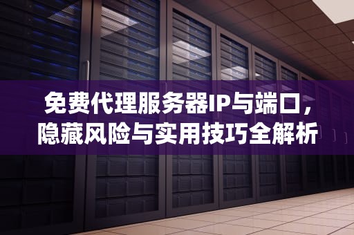 免费代理服务器IP与端口，隐藏风险与实用技巧全解析，免费代理服务器ip和端口国外