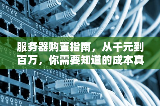 服务器购置指南，从千元到百万，你需要知道的成本真相，服务器多少钱一台