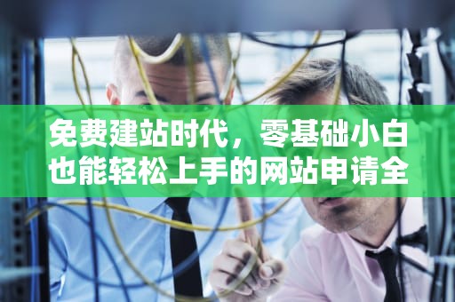免费建站时代，零基础小白也能轻松上手的网站申请全攻略，免费申请网站com域名