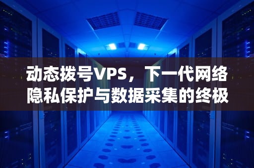 动态拨号VPS，下一代网络隐私保护与数据采集的终极武器，动态拨号vps搭建方法