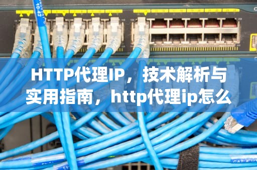 HTTP代理IP，技术解析与实用指南，http代理ip怎么用