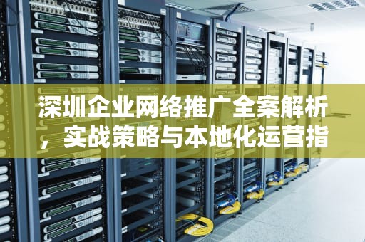 深圳企业网络推广全案解析，实战策略与本地化运营指南，深圳网络推广方案公司
