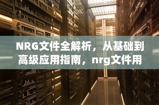 NRG文件全解析，从基础到高级应用指南，nrg文件用什么软件播放
