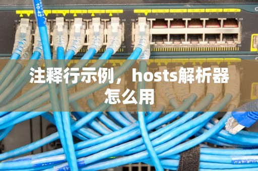 注释行示例，hosts解析器怎么用