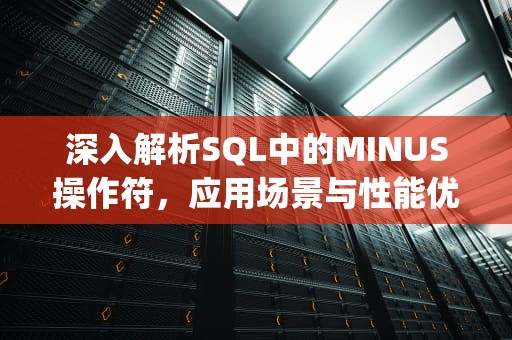 深入解析SQL中的MINUS操作符，应用场景与性能优化指南，sql minus用法