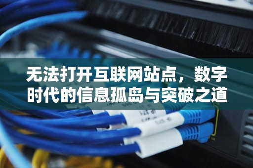 无法打开互联网站点，数字时代的信息孤岛与突破之道，无法打开internet站点请求的站点不可用或无法找到