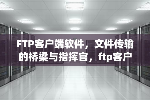 FTP客户端软件，文件传输的桥梁与指挥官，ftp客户端软件下载